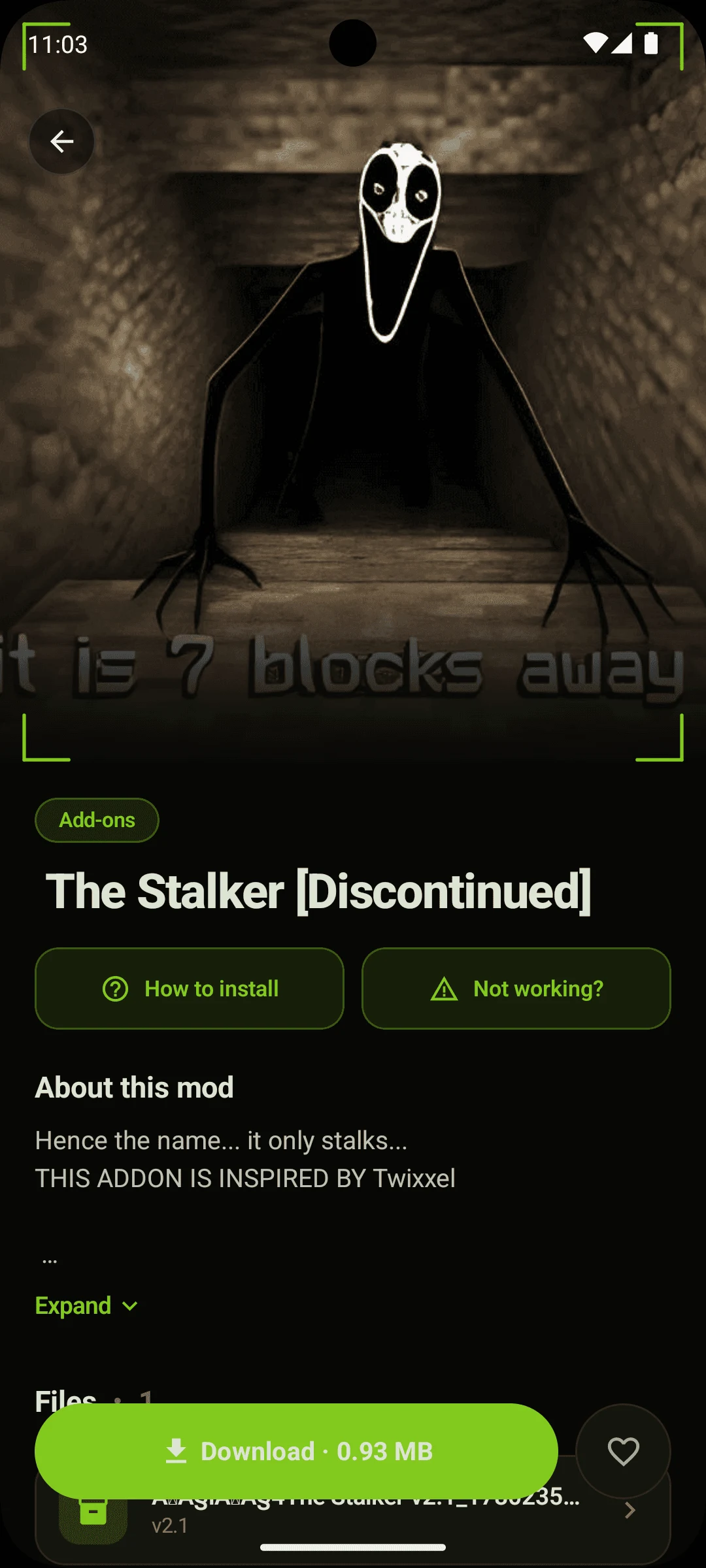 Stalker Mod for Minecraft PE screenshot