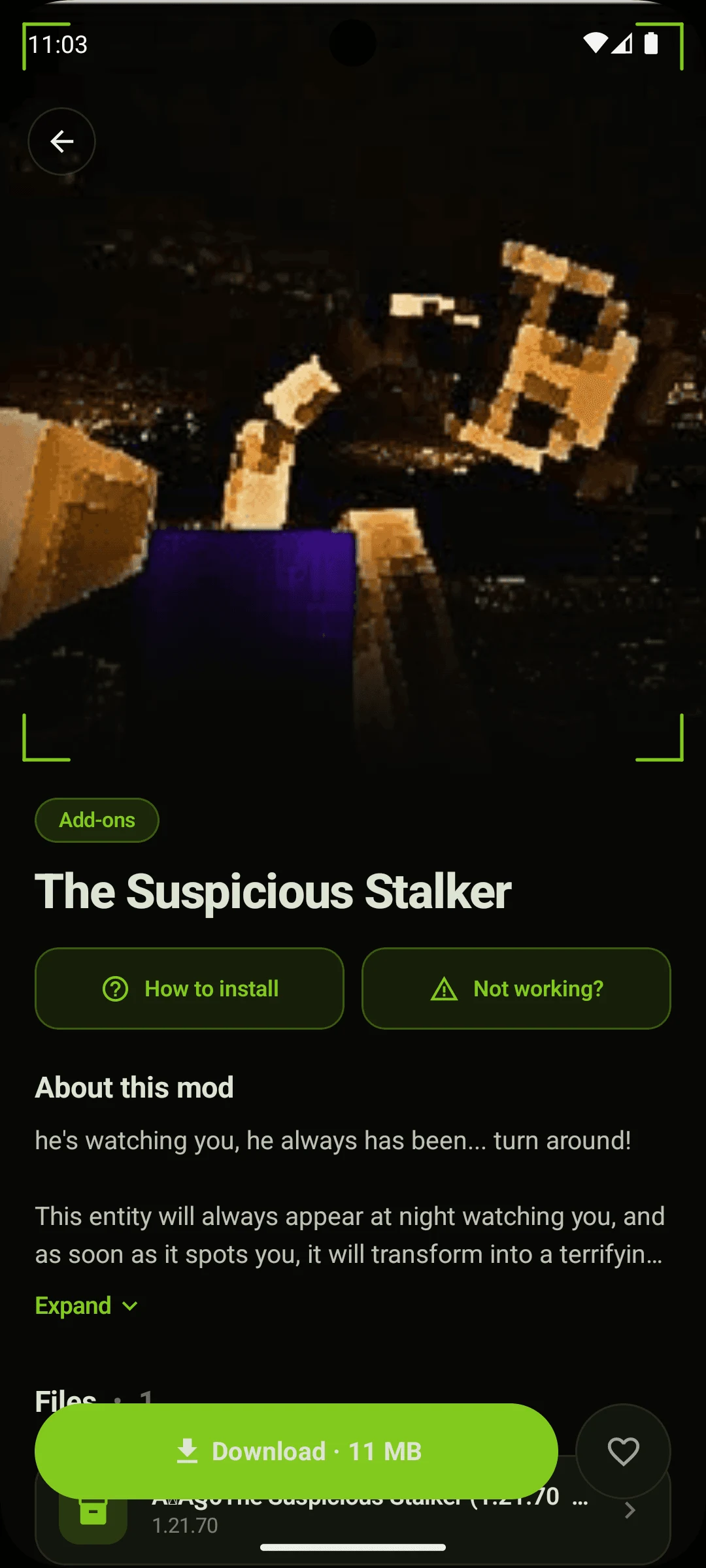Stalker Mod for Minecraft PE screenshot