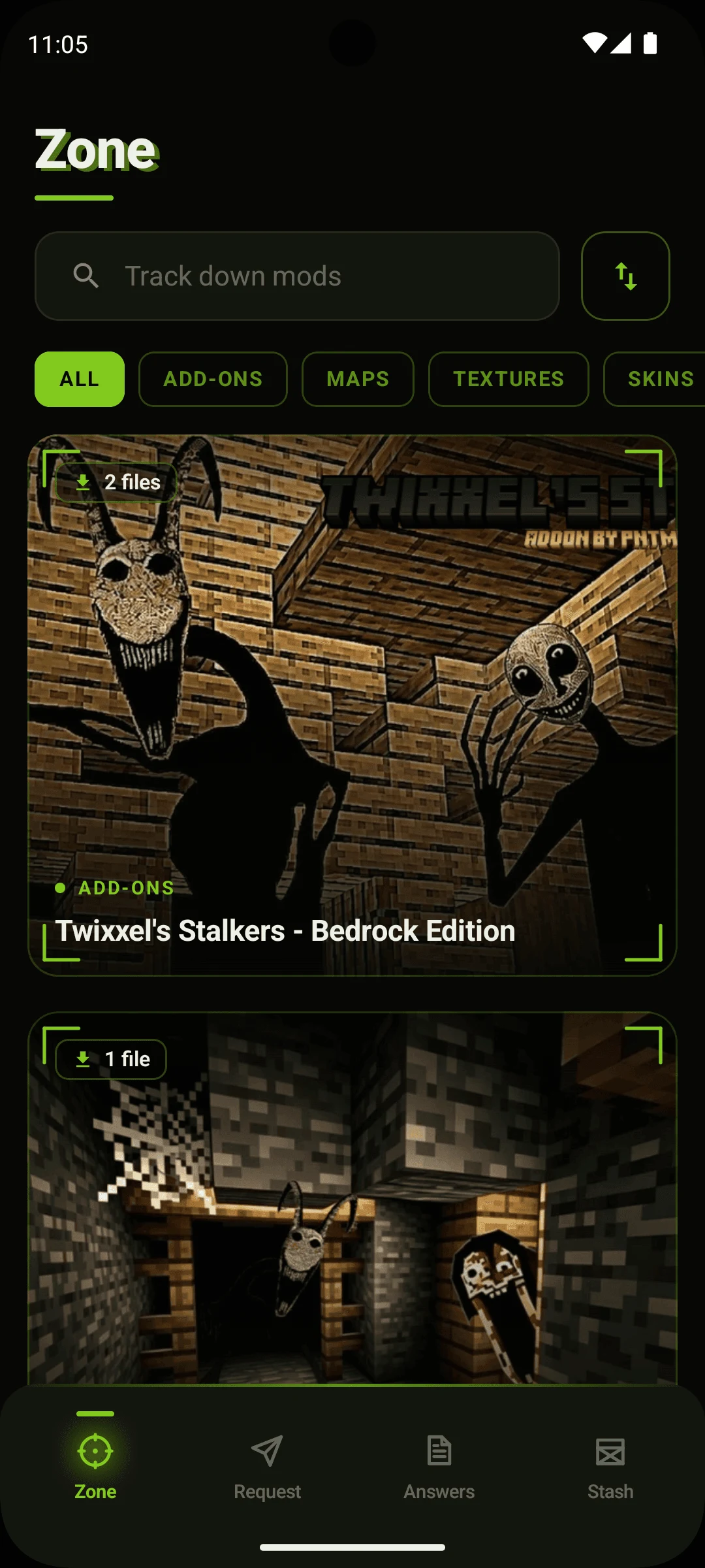 Stalker Mod for Minecraft PE screenshot